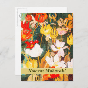 Nowruz Mubarak. Cartões de Ano Novo Persa