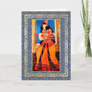 Nowruz Mubarak. Cartões de Boas Festas do Ano Novo