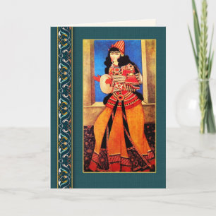 Nowruz Mubarak. Cartões de Boas Festas do Ano Novo