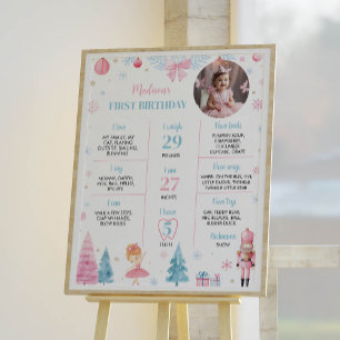 Noz-pirata Pink Fairy Milestone Poster