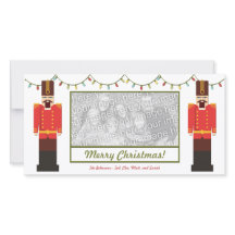 Nozes, Feliz Natal, Modelo Cartão com fotos