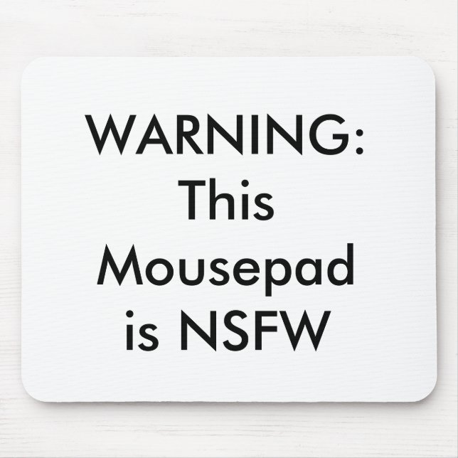 NSFW Mousepad (Frente)