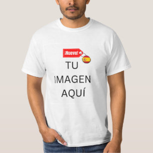 NUEVA! Camiseta - Blanca - Personatualizar