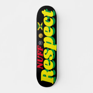 NUFF RESPECT 7 3/4" Shape de Skateboard
