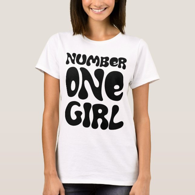 Number One Girl T-shirt (Frente)