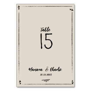 NUMERAÇÃO DE MESA