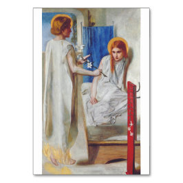 Numeração De Mesa A Anunciação por Dante Gabriel Rossetti