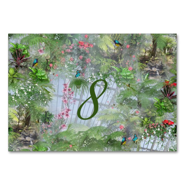 Numeração De Mesa A Estufa Vitoriana (Frente)