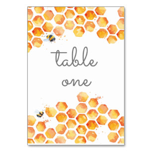 Numeração De Mesa Abelhas Como Podem  