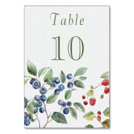 Numeração De Mesa Airelas românticas de verão Casamento