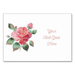 Numeração De Mesa Alocação de assentos Delicate Rose