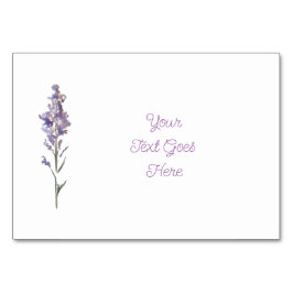 Numeração De Mesa Alocação de assentos floral delicada