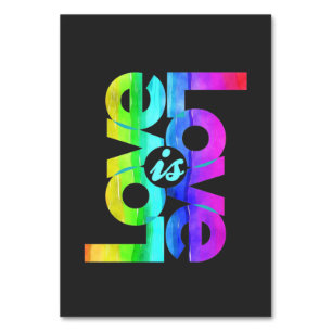 Numeração De Mesa Amor é LGBTQ