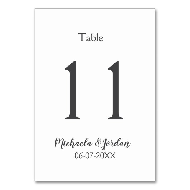 Numeração De Mesa Aniversário de aniversário do gráfico de assentos  (Frente)