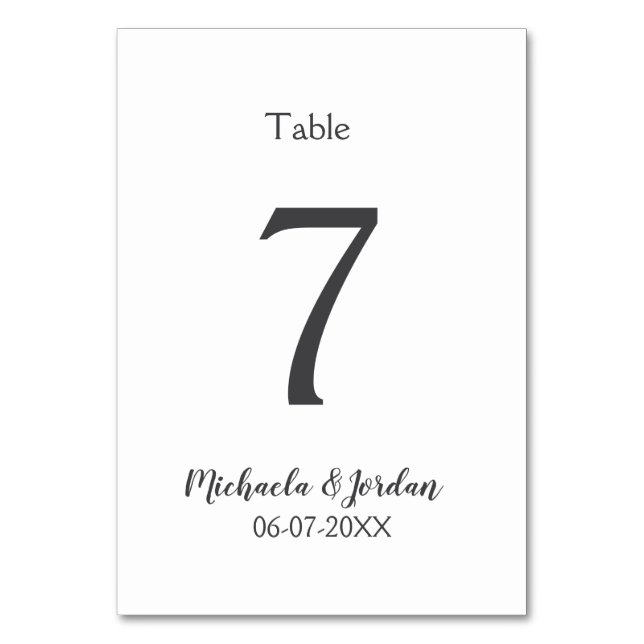 Numeração De Mesa Aniversário de aniversário do gráfico de assentos  (Frente)