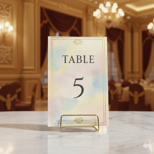 Numeração De Mesa Antigo número da tabela de lótus egípcia