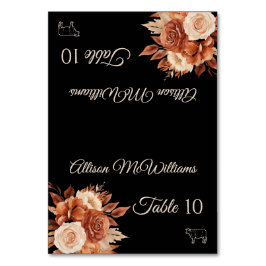 Numeração De Mesa Aquarela Autumn Elegance-Meat-