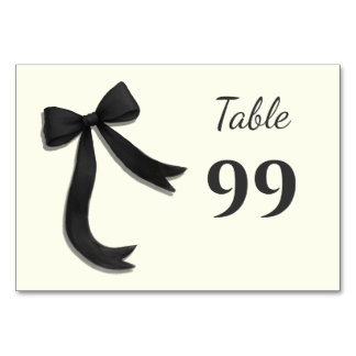 Numeração De Mesa Arco Preto Minimalista Simples e Elegante