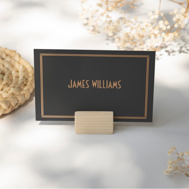 Numeração De Mesa Art Deco Black Excelente Gatsby Place Cards (Criador carregado)