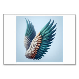 Numeração De Mesa Asas (羽 / は ね) - Placas Flash Japonesas