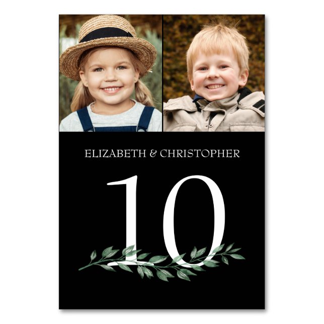 Numeração De Mesa Através Do Sinal De Número Da Tabela De Casamento  (Frente)