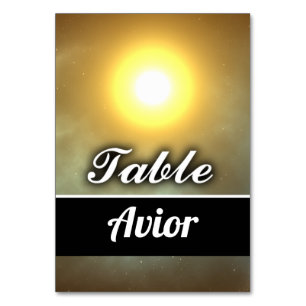 Numeração De Mesa Avior