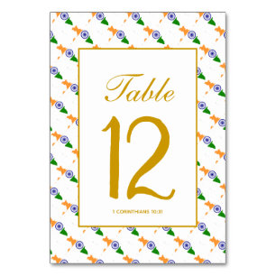 Numeração De Mesa Banquete de Celebração de Casamento INDIA