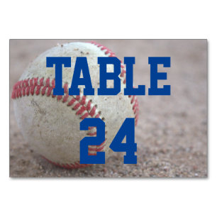 Numeração De Mesa Baseball