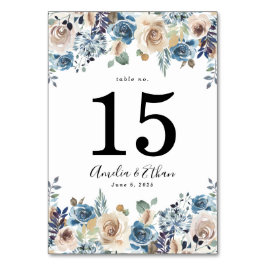 Numeração De Mesa Beleza em Flor | Casamento