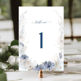 Numeração De Mesa Boho Chic Beach Resort Casamento