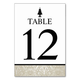 Numeração De Mesa Bolo de Casamento