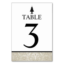 Numeração De Mesa Bolo de Casamento