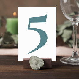 Numeração De Mesa Botanical Greenery Wedding Table Numbers