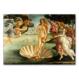 Numeração De Mesa Botticelli Nascimento Da Pintura Renascentista De 