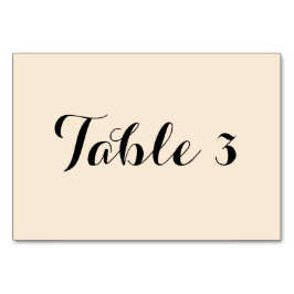 Numeração De Mesa Branco Antigo Numerado