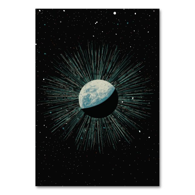 Numeração De Mesa Brilho da Terra (Frente)