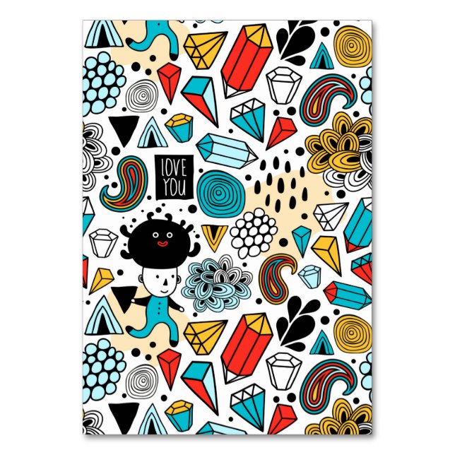 Numeração De Mesa Cabeça louca (Frente)