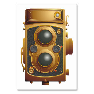 Numeração De Mesa Câmara Steampunk Antiga