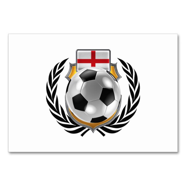 Numeração De Mesa Campeões de Futebol da Inglaterra (Frente)