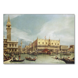 Numeração De Mesa Canaletto - O Molo, Veneza
