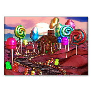Numeração De Mesa Candyland