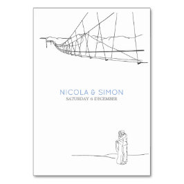 Numeração De Mesa Casal Adorável De Esqui No Amor Carros De Cabo Mon