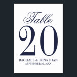 Numeração De Mesa Casamento Azul Marinho Náutico<br><div class="desc">Cartões Náuticos De Números De Tabela De Casamento Azul Marinho. Perfeito também para chá de panela,  festa de aniversário,  restaurantes,  festas em ocasiões especiais e eventos.</div>