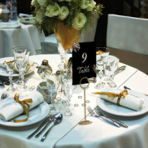 Casamento Botânico Moderno Elegante Negro e Dourad