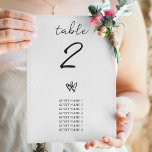 Numeração De Mesa Casamento com Tipografia Escrita Manuscrita de Man<br><div class="desc">Uma bela design de casamento com escrita por escrito manual minimalista e simples. Um design único que usa um estilo de casamento clássico de caligrafia pessoal. Uma design de letra escrita moderna com tons de sombra branca e cinza. Uma elegante design de mesa de casamento com elementos modernos, mas tradicionais....</div>