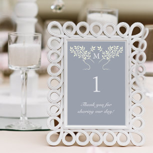 Numeração De Mesa Casamento da Árvore de Vida