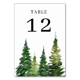 Numeração De Mesa Casamento De Amor Festivo Com Árvore De Natal Aqua