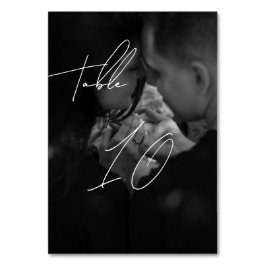 Numeração De Mesa Casamento de Estilo de Escrita Manual em Chic