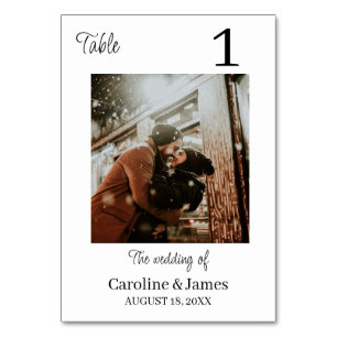Numeração De Mesa Casamento de Fotografias de Momentos Simples e Ele