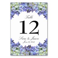 Casamento de Hydrangea Roxo